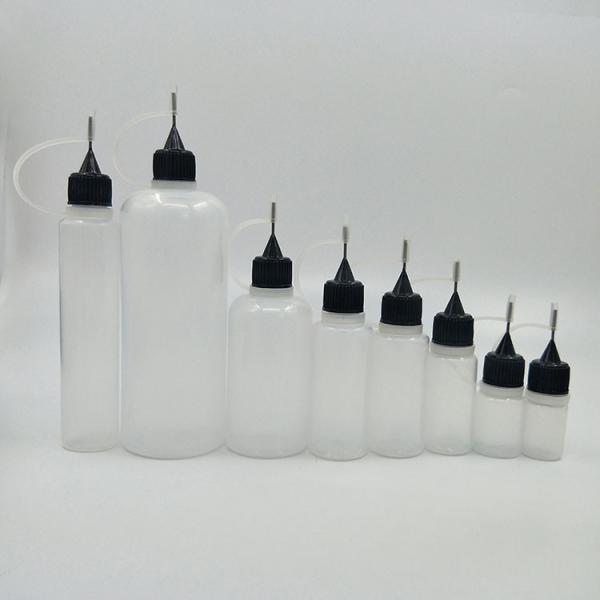 Buy Custom Logo Dropper Bottles With Screw Cap Liquid Usage Transparent Black Customize at wholesale prices