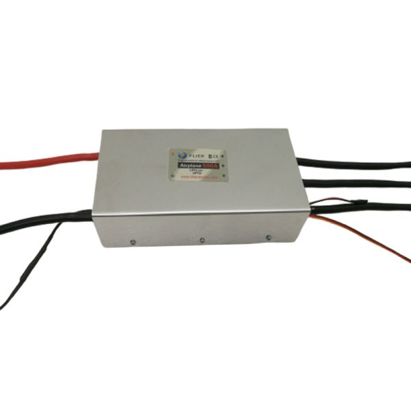 HV 120V 500A Brushless RC Airplane ESC Speed Controller Quick Response For UAV