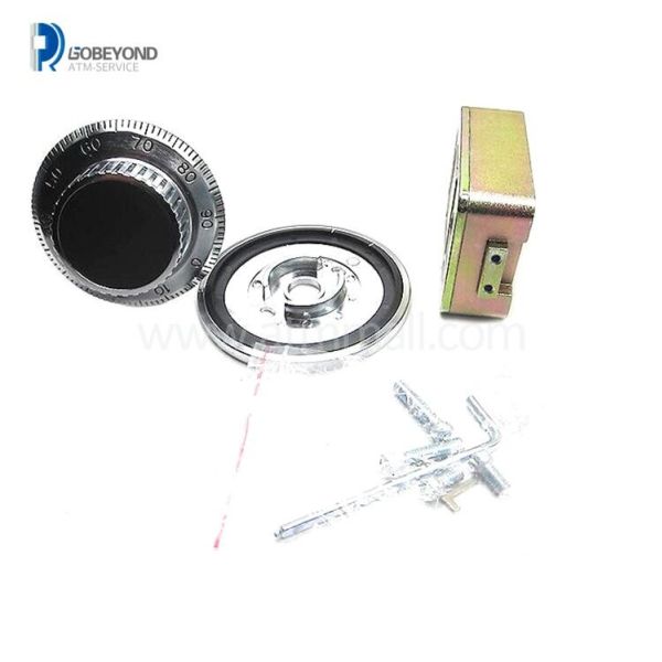ATM NCR Selfserve 6625 3 Wheel Dial Combination Lock 009-0008254 0090008254