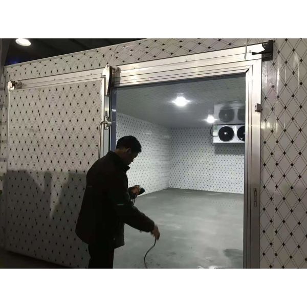 Meat and fish Storage Cold Room Freezer with -18 to -25 degree and sliding door