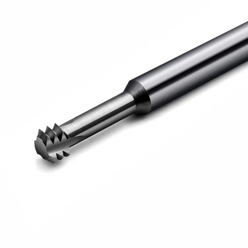 High Precision Carbide Roughing End Mills / Wave Edge Cutters With 1-4 Flutes