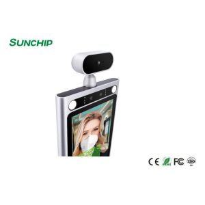 Temp Monitoring Camera RK3288 Face Recognition Infrared Thermometer