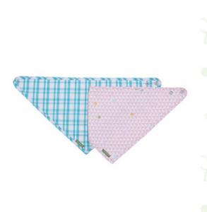 China Reusable / Customized Baby Bandana Bib 2 Layers Thickness For 0-3 Years Old on sale