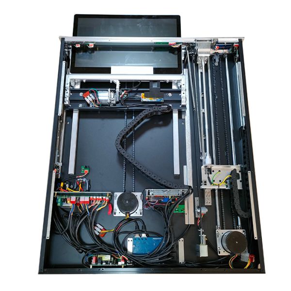 Professional Conference Motorized Pop up Monitor Hidden Desk Lcd Monitor Lift Mechanism