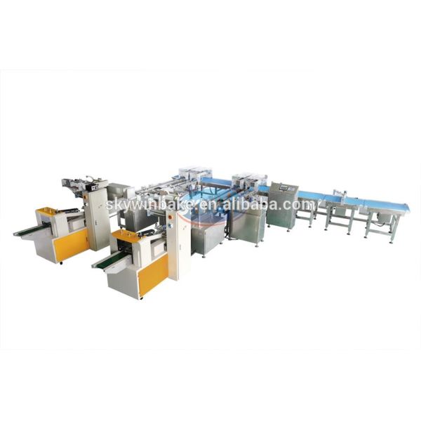 Automatic Wafer Biscuit Cookie Packing Machine/Advanced Design Automatic Pillow Wafer Biscuit Packing Line