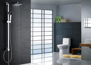 China Super Thin Top Head LED Rain Shower Set Wall Mounted System ROVATE 832 on sale