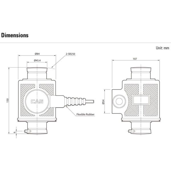 Stainless Steel Column Digital Weighing Load Cell