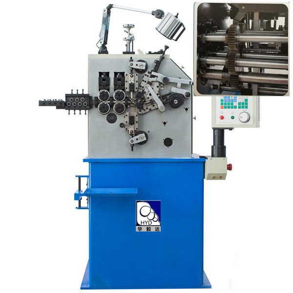 Quality Blue Compression Spring Machine / 380V 50HZ Coil Spring Manufacturing Machine for sale