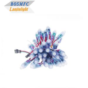 Quality RGB Full Color Pixel Waterproof WS2811 Pixels Digital Addressable LED Globe String Lights 12mm DC 5V for sale