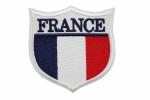 Woven Embroidery Iron On Fabric Patches / Custom Jersey Patches
