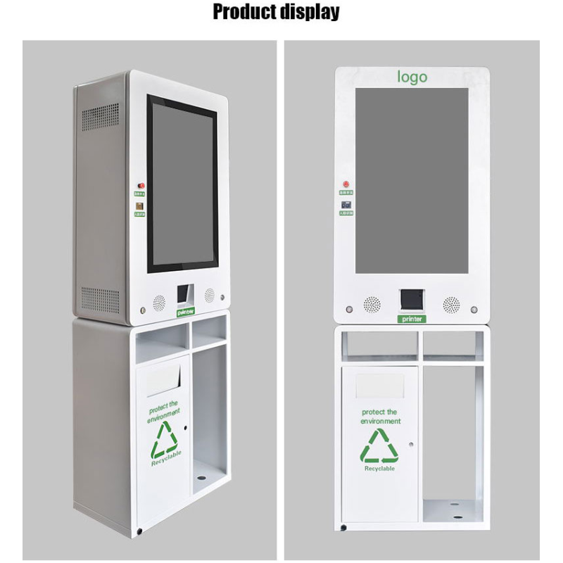 Outdoor Queue Management Ticket Kiosk High Brightness Waterproof IP66