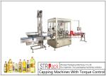 80pcs / Min Bottle Capping Machines 160mm With Torque Control