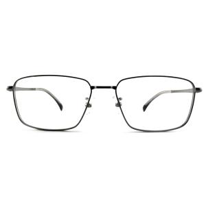 China TF3345 Unisex Titanium Spectacle Frames , Rectangle Eyeglasses Rectangle Frame on sale