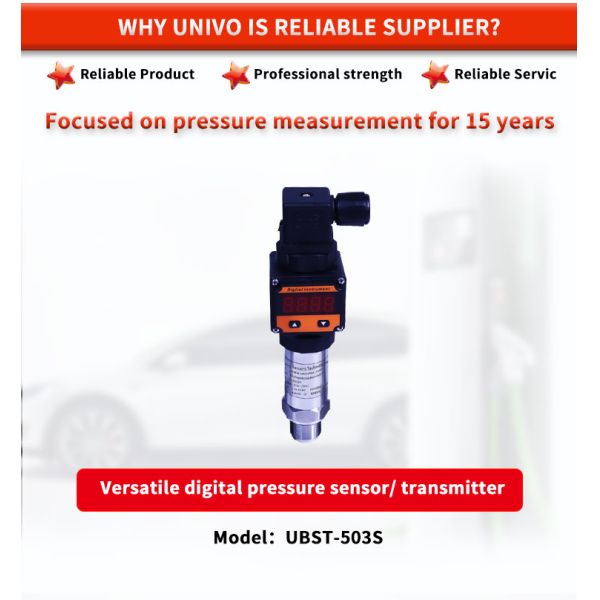 UBST-503S UNIVO 24or5VDC Power Versatile Digital Display Tank Water Oil Pressure sensor/Transmitters