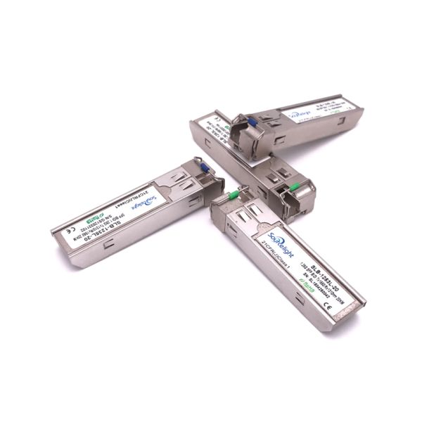 2.5g Bidi Sfp Optical Transceiver 80km 1550nm 1490nm For Ethernet Fiber Channel