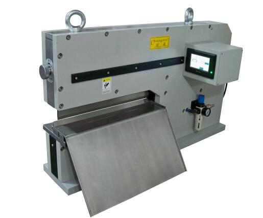 Buy 10W L450mm Max Shearing PCB V Cut Machine for LED Alum Board,PCB Guillotine at wholesale prices
