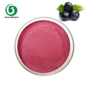 China Water Soluble Fruit Juice Powder Organic Acai Berry Powder on sale
