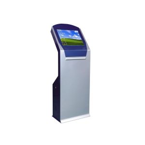 Customized Interactive Digital Kiosk Contemporary Design Self Diagnosis Alarming