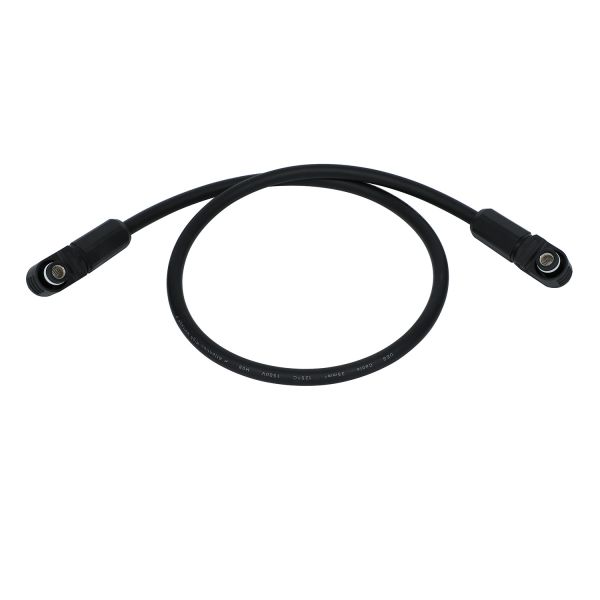 TPE Jacket Solar Power Cable Black Tinned Copper For PV Panel
