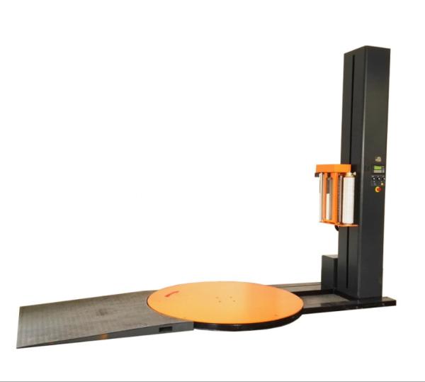 Buy Stretch film pallet Robot Palletizer Machine Automatic Wrap 1650mm at wholesale prices