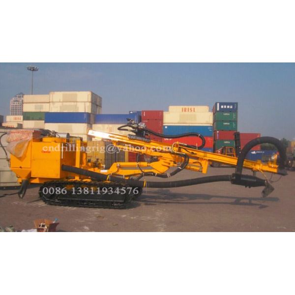 200M Deep Hole High Torque Hydraulic DTH Drilling Rig with Diesel Cummins Engine