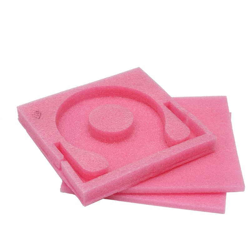 Pink Anti Static Foam ESD Packing Foam Sheet For Shipping Boxs Liner