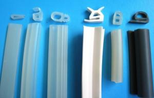 China Custom Silicone Rubber Sealing Strips Oven Door Gasket , Durometer Shore 40-80A on sale