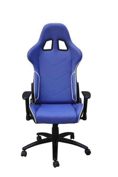 Buy Iron Frame Manager Desk Chair / Armrest Adjustable Office Chair With Memory Foam at wholesale prices