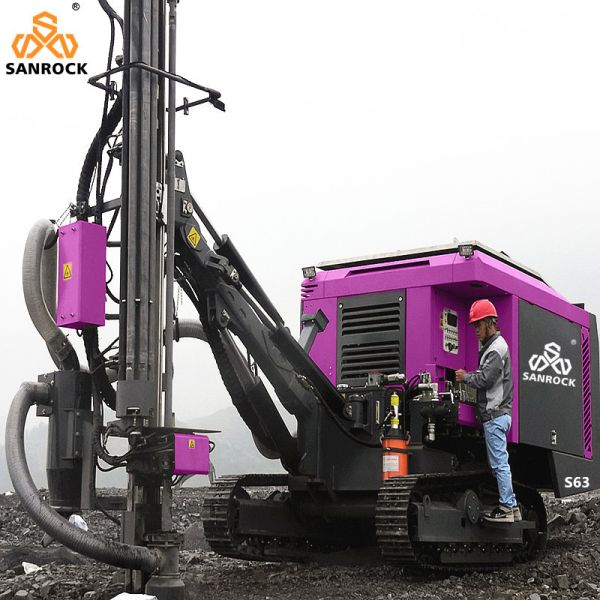 Deep Rock Drilling Rig Mining Equipment Hydraulic Blast Hole DTH Drilling Rig For Sale