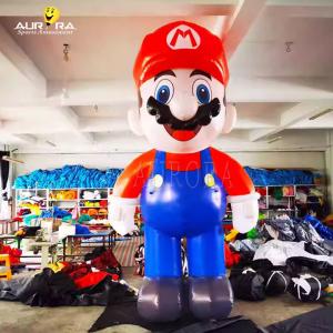 Quality Custom Promotional Advertising Inflatables Mario Cartoon Models For Children