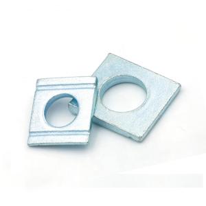 Quality DIN435 Square Lock Washer Square Taper Steel Washers With I Sections for sale