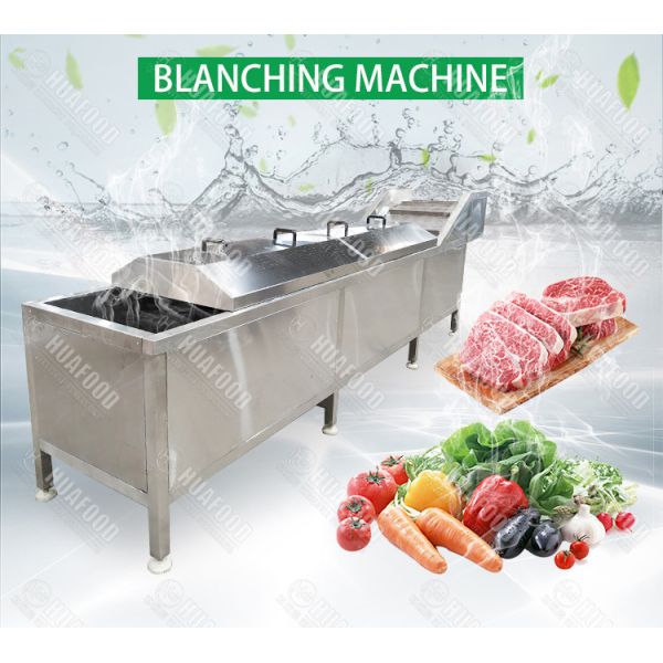 300kg/h 2.95kw Raspberry Vegetable Blanching Machine