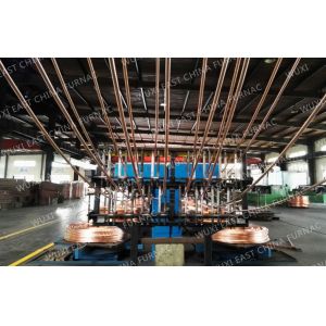 Cooper Brass Bronze Upward Continuous Casting Machine 2000mt Capacity
