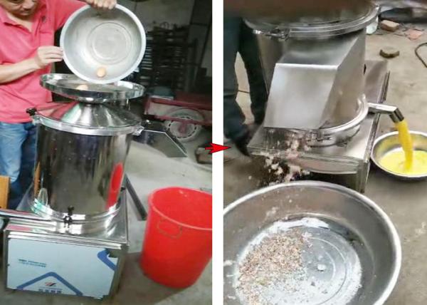 Buy middle scale egg processing machine eggshell breaking machine egg liquid producer at wholesale prices
