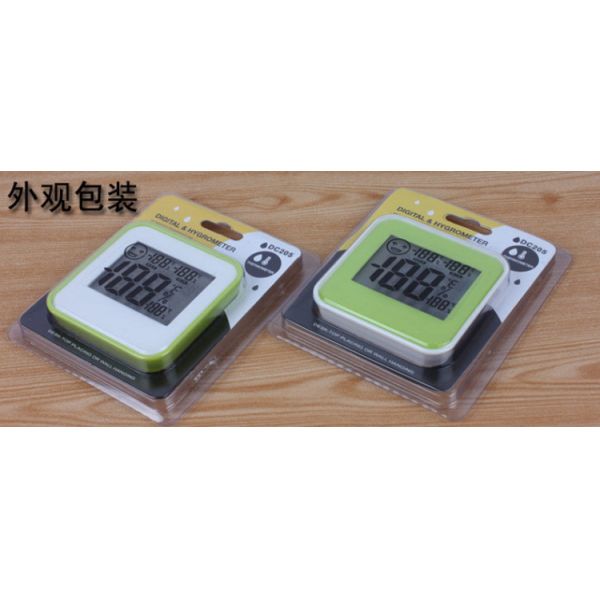 Mini Digital LCD Home Thermometer Hygrometer Indoor Humidity Temperature Meter Centigrade/Fahrenheit With Level Icon