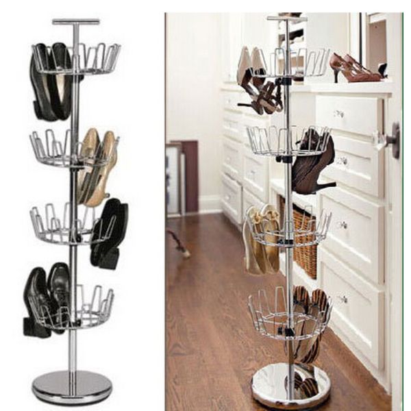 Revolving Shoe Rack Tree 4 Tier selling