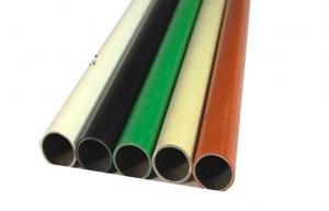 China OD28mm Recycle Plastic Coated Steel Pipe / Round Seamess Welding  Iron inside ABS Coated on sale