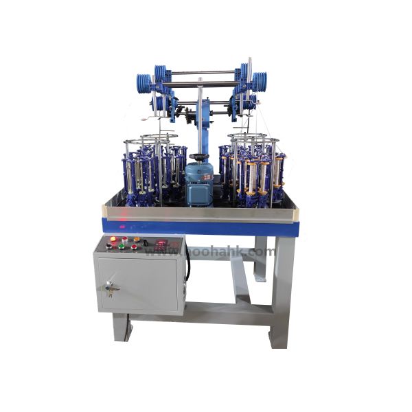 Auto Stop Motion 3 Strands Cable Braiding Machine High Speed Twisting