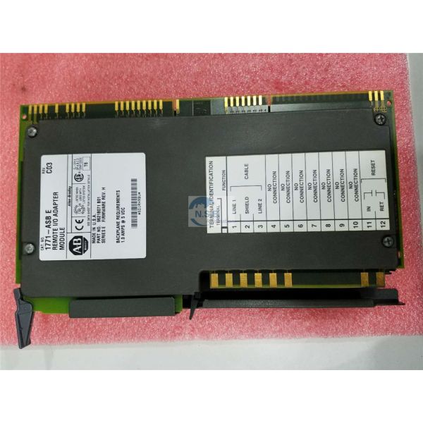Programmable Allen Bradley Modules 1771-ASB Remote I O Adapter Module plc components