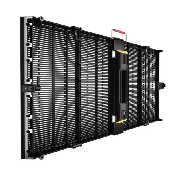 3D Material Display with High Light Transmittance Transparent LED Display