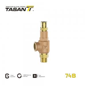 Quality ISO228 Thread  Bronze Safety Valve 1/2inch Non Return Pressure Relief Valve 74B for sale