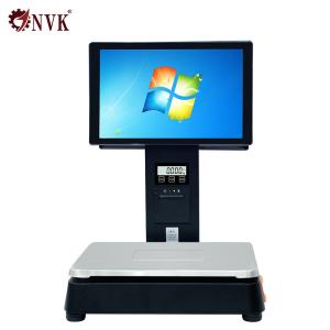 China New Arrival All in One Touch Screen Cash Register Scale POS Scale Computer Scale Smart Touch on sale