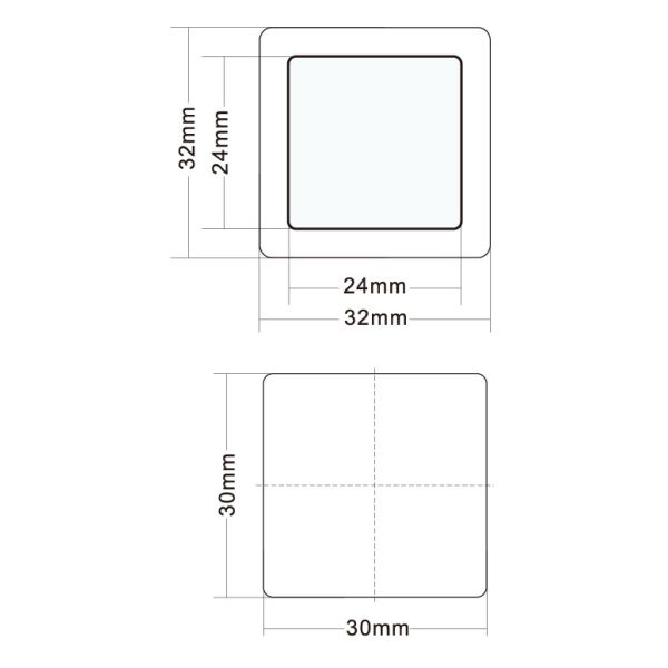 Home Elevator Push Button ABS Base With Metal Circle Outer Frame And Surface