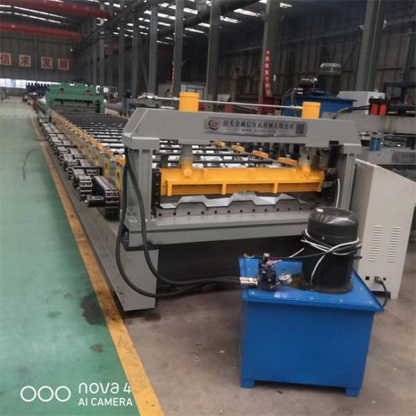 Buy JCX Floor Decking Roll Forming Machine R Panel Roll Former 0.8-2.5mm Thickness at wholesale prices