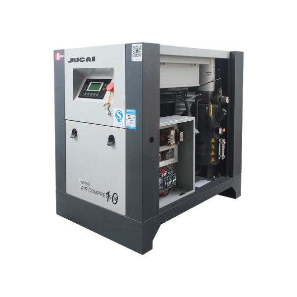 Wind Cooling 10hp Scroll Type Air Compressor 7.5KW 0.8mpa