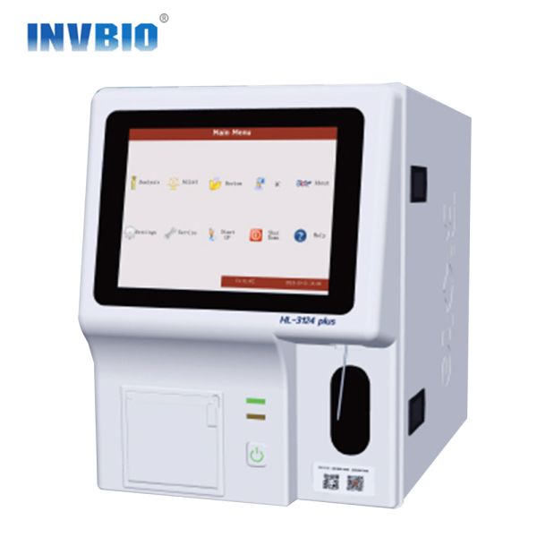 TFT LCD Display WBC Fully Auto Hematology Analyzer Three Part