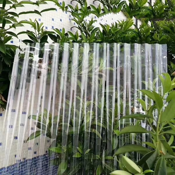 Buy Impact Resistant Corrugated Polycarbonate Sheet Heat Insulation Plastic Poly Carbonate Sheet at wholesale prices