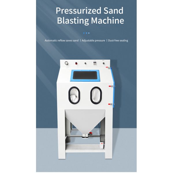 China Factory Dustless Sandblaster Sandblaster Machines Automatic Sand Return
