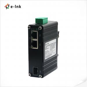 Quality Industrial 2-port 10/100/1000Base-T + 1-port 100/1000Base-X SFP Ethernet Switch for sale