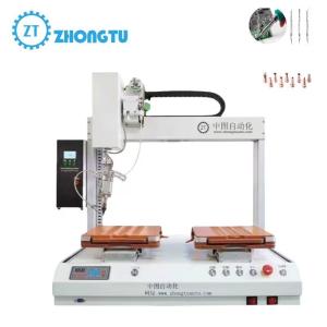China Achieving Precise Motion Control Automatic Soldering Machine With Highly Reliable Metal Components on sale